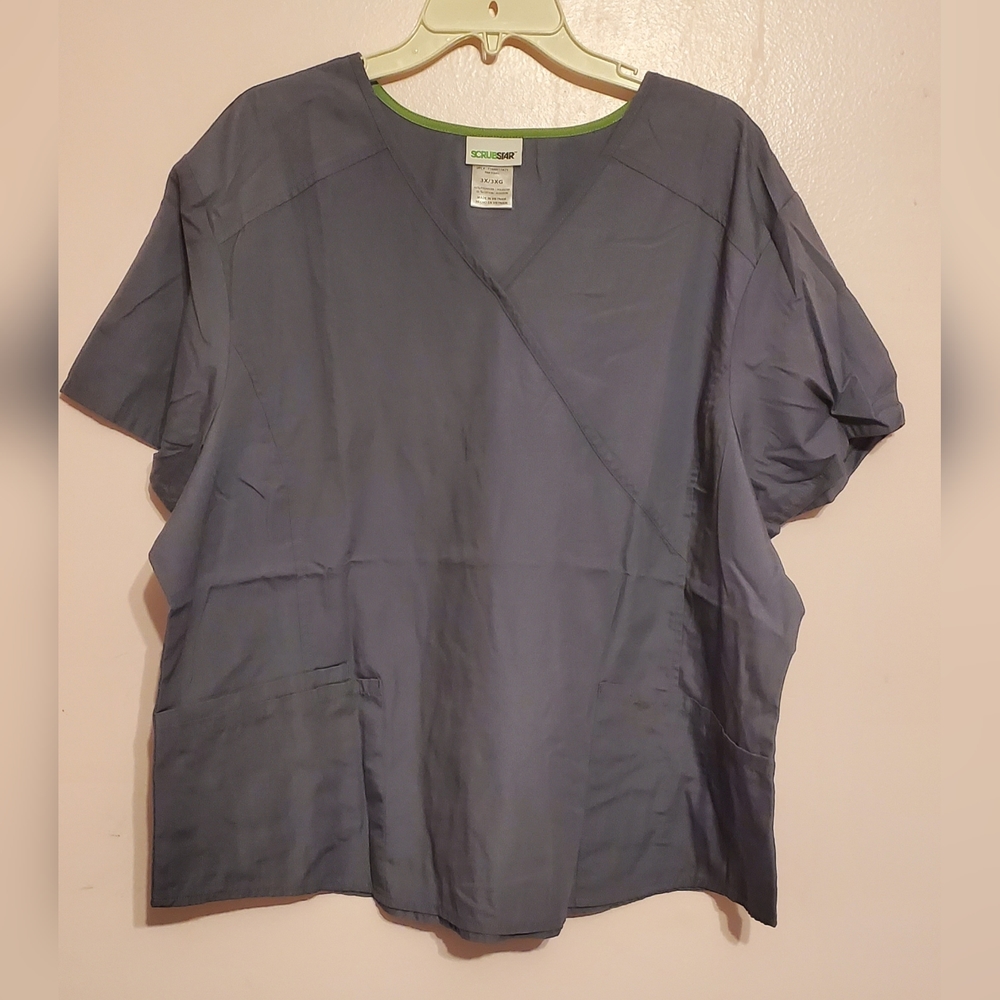 Grey Scrub Shirt